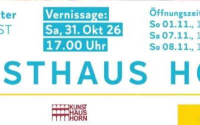 Pop Up Ausstellung im Kunstraum Horn